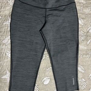 Reebok Gray Capri Leggings